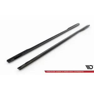 Maxton Design spoiler set suitable for side skirts, front, rear bumper and trunk of BMW 4 Coupe G22 and Cabrio G23 after 2020, Gloss Black-image-6348201