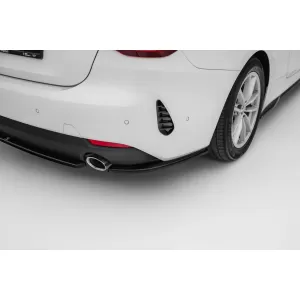 Maxton Design spoiler set suitable for side skirts, front, rear bumper and trunk of BMW 4 Coupe G22 and Cabrio G23 after 2020, Gloss Black-image-6348212