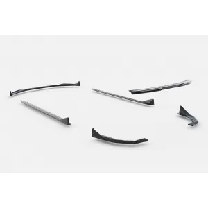 Maxton Design spoiler set suitable for side skirts, front, rear bumper and trunk of BMW M4 Coupe G82 after 2021, Gloss Black-image-6348215