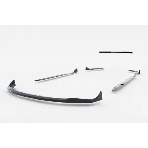Maxton Design spoiler set suitable for side skirts, front, rear bumper and trunk of BMW M4 Coupe G82 after 2021, Gloss Black-image-6348217