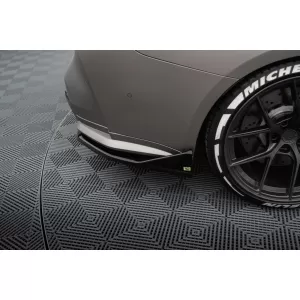 Maxton Design spoiler set suitable for side skirts, front, rear bumper and trunk of BMW M4 Coupe G82 after 2021, Gloss Black-image-6348227