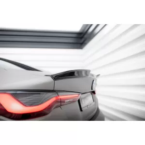 Maxton Design spoiler set suitable for side skirts, front, rear bumper and trunk of BMW M4 Coupe G82 after 2021, Gloss Black-image-6348230