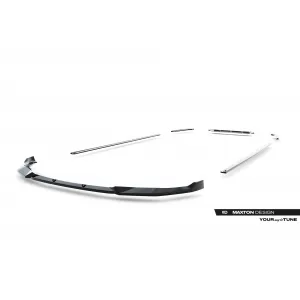 Maxton Design spoiler set suitable for side skirts, front, rear bumper and trunk of BMW M5 F90 2020-2024, Gloss Black-image-6348233