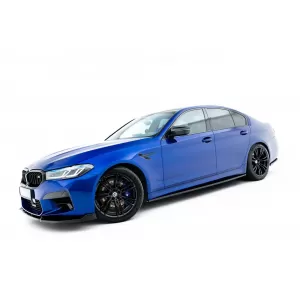 Maxton Design spoiler set suitable for side skirts, front, rear bumper and trunk of BMW M5 F90 2020-2024, Gloss Black-image-6348238
