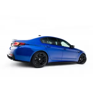 Maxton Design spoiler set suitable for side skirts, front, rear bumper and trunk of BMW M5 F90 2020-2024, Gloss Black-image-6348239