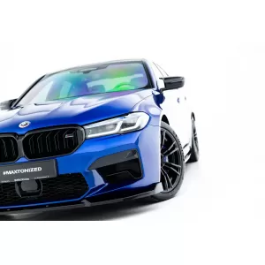 Maxton Design spoiler set suitable for side skirts, front, rear bumper and trunk of BMW M5 F90 2020-2024, Gloss Black-image-6348241