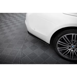 Maxton Design spoiler set suitable for side skirts, front, rear bumper and trunk of BMW 5 Touring M-pack G30 2017-2020, Gloss Black-image-6348287