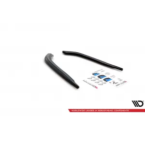 Maxton Design spoiler set suitable for side skirts, front, rear bumper and trunk of BMW 5 Sedan G30 2017-2020, Gloss Black-image-6348297