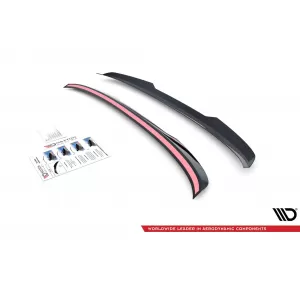 Maxton Design spoiler set suitable for side skirts, front, rear bumper and trunk of BMW 5 Sedan G30 2017-2020, Gloss Black-image-6348298