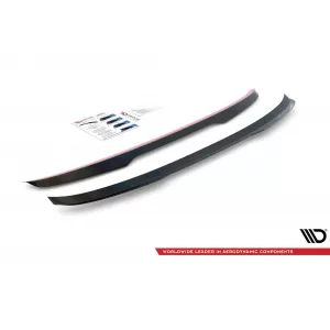 Maxton Design spoiler set suitable for side skirts, front, rear bumper and trunk of BMW 5 Sedan G30 2017-2020, Gloss Black-image-6348299