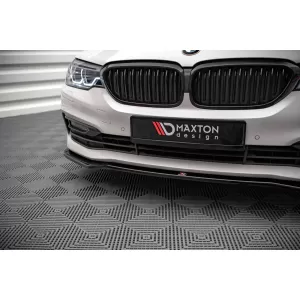 Maxton Design spoiler set suitable for side skirts, front, rear bumper and trunk of BMW 5 Sedan G30 2017-2020, Gloss Black-image-6348307