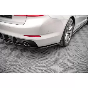 Maxton Design spoiler set suitable for side skirts, front, rear bumper and trunk of BMW 5 Sedan G30 2017-2020, Gloss Black-image-6348309