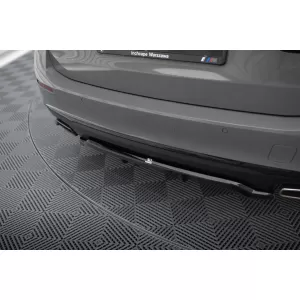 Maxton Design spoiler set suitable for side skirts, front, rear bumper and trunk of BMW 5 Touring G31 2020-2023, Gloss Black-image-6348332