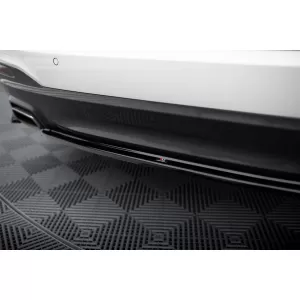 Maxton Design spoiler set suitable for side skirts, front, rear bumper and trunk of BMW 5 Touring M-pack G31 2017-2020, Gloss Black-image-6348352