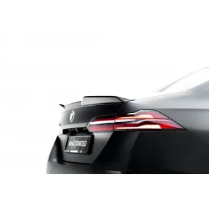 Maxton Design version 1 spoiler set suitable for side skirts, front, rear bumper and trunk of BMW 5 M-Pack Sedan G60 after 2023, Gloss Black-image-6348375