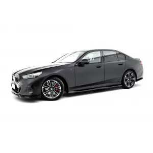 Maxton Design version 2 spoiler set suitable for side skirts, front, rear bumper and trunk of BMW 5 M-Pack Sedan G60 after 2023, Gloss Black-image-6348380
