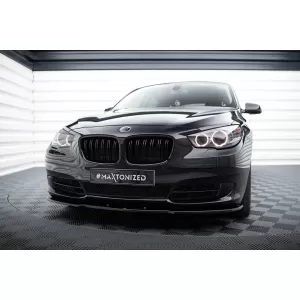 Maxton Design spoiler set suitable for side skirts, front, rear bumper and trunk of BMW 5 GT F07 2009-2013, Gloss Black-image-6348402