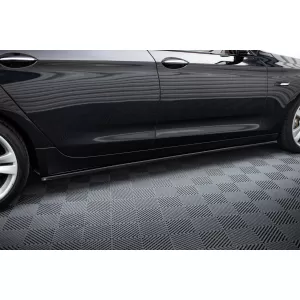 Maxton Design spoiler set suitable for side skirts, front, rear bumper and trunk of BMW 5 GT F07 2009-2013, Gloss Black-image-6348404