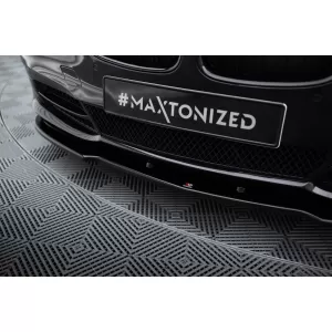 Maxton Design spoiler set suitable for side skirts, front, rear bumper and trunk of BMW 5 GT F07 2009-2013, Gloss Black-image-6348406