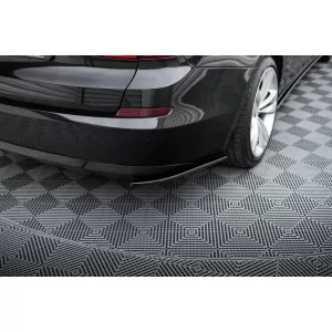 Maxton Design spoiler set suitable for side skirts, front, rear bumper and trunk of BMW 5 GT F07 2009-2013, Gloss Black-image-6348407