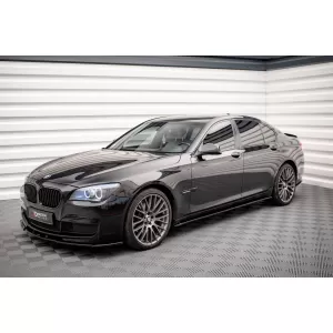 Maxton Design spoiler set suitable for side skirts, front, rear bumper and trunk of BMW 7 M-Pack F01 2008-2013, Gloss Black-image-6348416