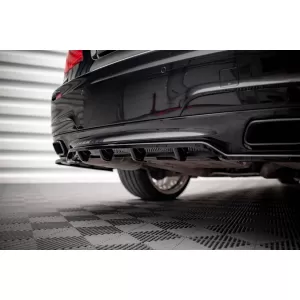 Maxton Design spoiler set suitable for side skirts, front, rear bumper and trunk of BMW 7 M-Pack F01 2008-2013, Gloss Black-image-6348425