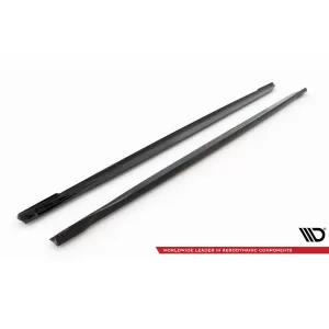 Maxton Design spoiler set suitable for side skirts, front, rear bumper and trunk of BMW 7 G11 M-Pack 2019-2022, Gloss Black-image-6348430