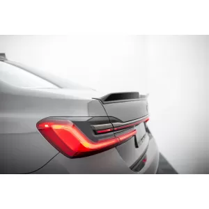 Maxton Design spoiler set suitable for side skirts, front, rear bumper and trunk of BMW 7 G11 M-Pack 2019-2022, Gloss Black-image-6348444