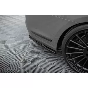 Maxton Design spoiler set suitable for side skirts, front, rear bumper and trunk of BMW 7 G11 M-Pack 2019-2022, Gloss Black-image-6348450