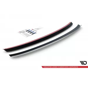 Maxton Design spoiler set suitable for side skirts, front, rear bumper and trunk of BMW 7 G11 2019-2022, Gloss Black-image-6348459