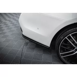 Maxton Design spoiler set suitable for side skirts, front, rear bumper and trunk of BMW 7 M-Pack G11 2015-2018, Gloss Black-image-6348489