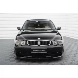 Maxton Design spoiler set suitable for side skirts, front, rear bumper and trunk of BMW 7 M-Pack F01 2008-2013, Gloss Black-image-6348496