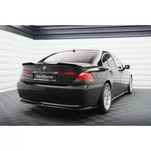 Maxton Design spoiler set suitable for side skirts, front, rear bumper and trunk of BMW 7 M-Pack F01 2008-2013, Gloss Black-image-6348499