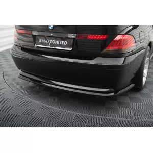 Maxton Design spoiler set suitable for side skirts, front, rear bumper and trunk of BMW 7 M-Pack F01 2008-2013, Gloss Black-image-6348503