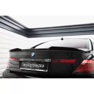 Maxton Design spoiler set suitable for side skirts, front, rear bumper and trunk of BMW 7 M-Pack F01 2008-2013, Gloss Black-image-6348506