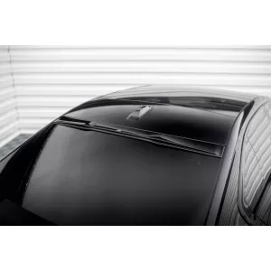 Maxton Design version 1 spoiler set suitable for side skirts, front, rear bumper, trunk and rear window of BMW 740d/740i M-Pack G70 2022-2026, Gloss Black-image-6348523