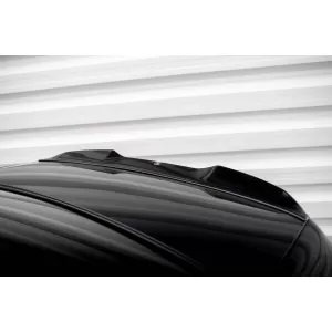 Maxton Design version 1 spoiler set suitable for side skirts, front, rear bumper, trunk and rear window of BMW 740d/740i M-Pack G70 2022-2026, Gloss Black-image-6348524