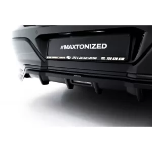 Maxton Design version 2 spoiler set suitable for side skirts, front, rear bumper and trunk of BMW 740d/740i M-Pack G70 2022-2026, Gloss Black-image-6348547