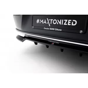 Maxton Design version 1 spoiler set suitable for side skirts, front, rear bumper and trunk of BMW 7 G70 2022-2026, Gloss Black-image-6348574