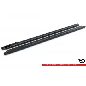 Maxton Design version 2 spoiler set suitable for side skirts, front, rear bumper and trunk of BMW 7 G70 2022-2026, Gloss Black-image-6348579