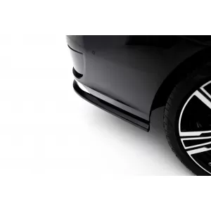 Maxton Design version 2 spoiler set suitable for side skirts, front, rear bumper and trunk of BMW 7 G70 2022-2026, Gloss Black-image-6348594