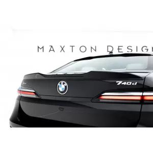 Maxton Design version 2 spoiler set suitable for side skirts, front, rear bumper and trunk of BMW 7 G70 2022-2026, Gloss Black-image-6348595
