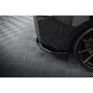 Maxton Design Spoilerset geeignet für Seitenschweller, Front-, Heckstoßstange und Kofferraum des BMW M2 G87 nach 2023, Glänzend Schwarz-image-6348645