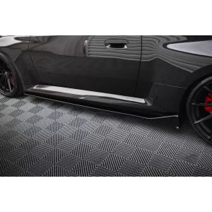 Maxton Design Spoilerset geeignet für Seitenschweller, Front-, Heckstoßstange und Kofferraum des BMW M2 G87 nach 2023, Glänzend Schwarz-image-6348647
