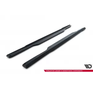 Maxton Design Spoilerset geeignet für Seitenschweller, Front-, Heckstoßstange und Kofferraum des BMW M5 Sedan G90 nach 2024, Glänzend Schwarz-image-6348655