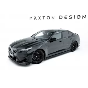 Maxton Design Spoilerset geeignet für Seitenschweller, Front-, Heckstoßstange und Kofferraum des BMW M5 Sedan G90 nach 2024, Glänzend Schwarz-image-6348660