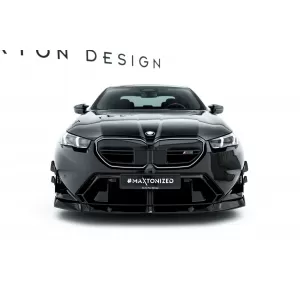 Maxton Design Spoilerset geeignet für Seitenschweller, Front-, Heckstoßstange und Kofferraum des BMW M5 Sedan G90 nach 2024, Glänzend Schwarz-image-6348665