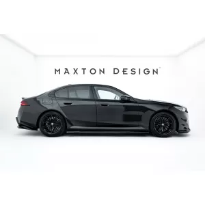 Maxton Design Spoilerset geeignet für Seitenschweller, Front-, Heckstoßstange und Kofferraum des BMW M5 Sedan G90 nach 2024, Glänzend Schwarz-image-6348667