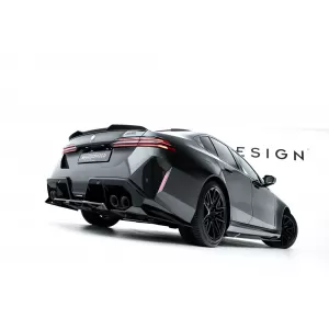 Maxton Design Spoilerset geeignet für Seitenschweller, Front-, Heckstoßstange und Kofferraum des BMW M5 Sedan G90 nach 2024, Glänzend Schwarz-image-6348669