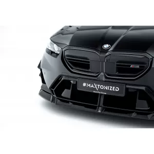 Maxton Design Spoilerset geeignet für Seitenschweller, Front-, Heckstoßstange und Kofferraum des BMW M5 Sedan G90 nach 2024, Glänzend Schwarz-image-6348674